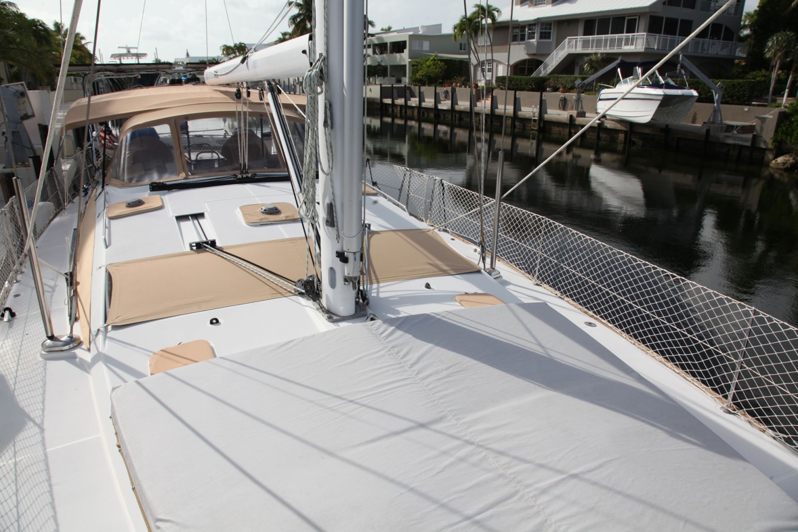 Jeanneau-53 2010 -Key Largo-Florida-United States-Rigging  White Laquer Tall Rig Mast and Boom-1818172 | Thumbnail