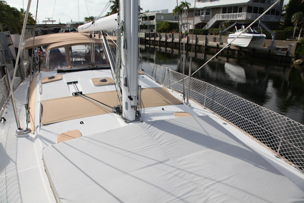 Jeanneau-53 2010 -Key Largo-Florida-United States-Rigging  White Laquer Tall Rig Mast and Boom-1818172