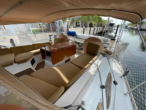 Jeanneau-53 2010 -Key Largo-Florida-United States-Cockpit and Port Side Deck-1818203