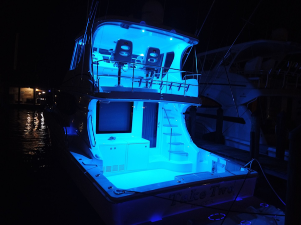Silverton-Cape May 520 2013-Take Two Key West-Florida-United States-Night Lighting-2027530