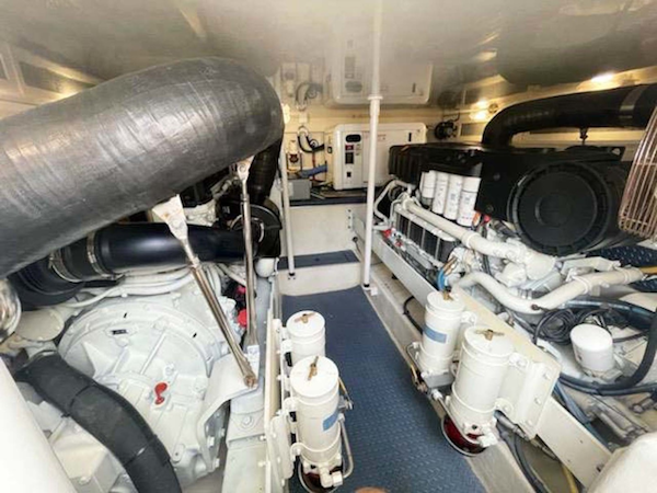 Silverton-Cape May 520 2013-Take Two Key West-Florida-United States-Engine Room Center View-2649951