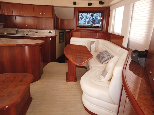 Silverton-Cape May 520 2013-Take Two Key West-Florida-United States-Salon Starboard View-2027470