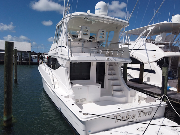 Silverton-Cape May 520 2013-Take Two Key West-Florida-United States-Port Aft View-2027524