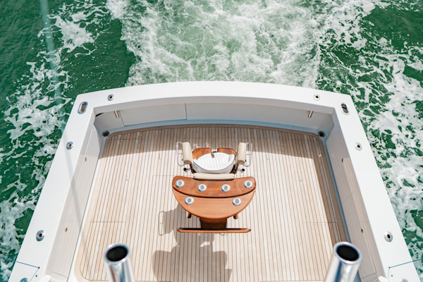 Jim Smith-Custom 60 Sportfish Convertible 1986-Runaway Fort Pierce-Florida-United States-Cockpit From Bridge-2090756