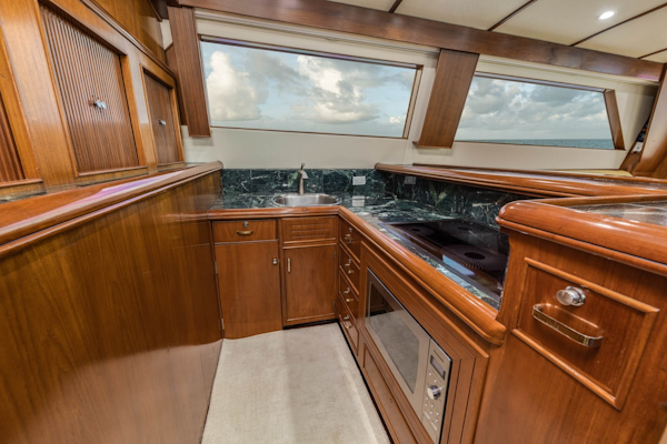 Jim Smith-Custom 60 Sportfish Convertible 1986-Runaway Fort Pierce-Florida-United States-Galley-2090772