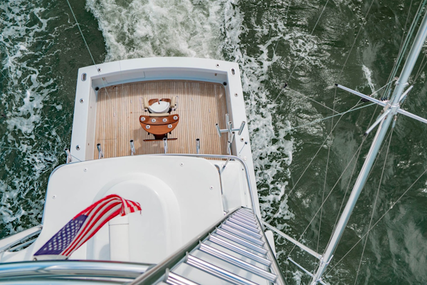 Jim Smith-Custom 60 Sportfish Convertible 1986-Runaway Fort Pierce-Florida-United States-Cockpit From Tower-2090753
