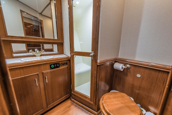 Jim Smith-Custom 60 Sportfish Convertible 1986-Runaway Fort Pierce-Florida-United States-VIP Head With Shower-2090778