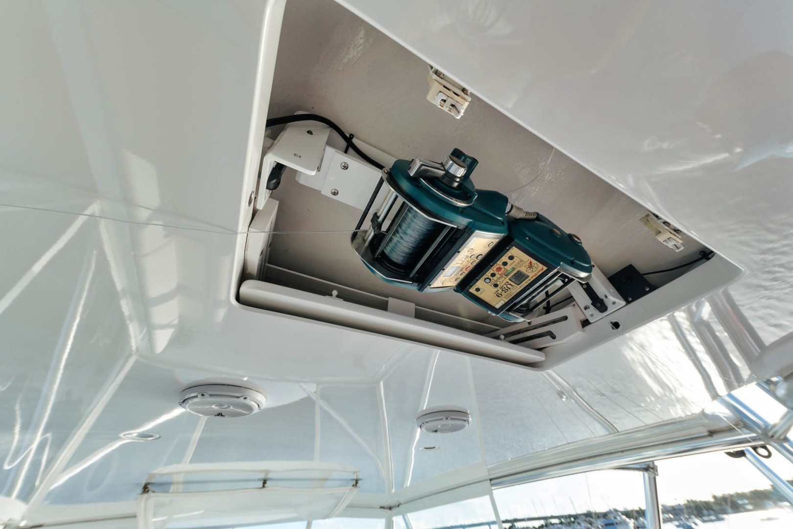 Jim Smith-Custom 60 Sportfish Convertible 1986-Runaway Fort Pierce-Florida-United States-Overhead Compartment-2090748 | Thumbnail