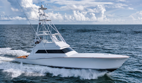 Jim Smith-Custom 60 Sportfish Convertible 1986-Runaway Fort Pierce-Florida-United States-Main Profile Running-2090728