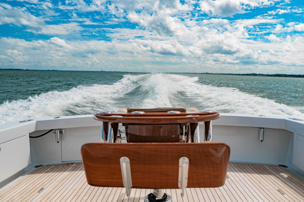 Jim Smith-Custom 60 Sportfish Convertible 1986-Runaway Fort Pierce-Florida-United States-Cockpit Aft, Fighting Chair-2090765