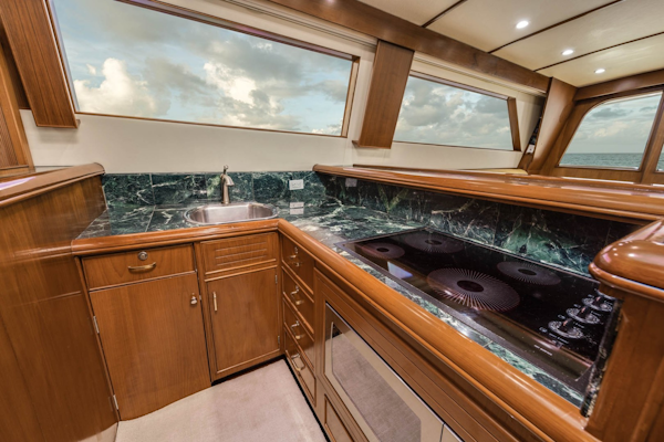 Jim Smith-Custom 60 Sportfish Convertible 1986-Runaway Fort Pierce-Florida-United States-Galley-2090774