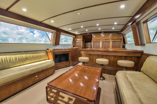 Jim Smith-Custom 60 Sportfish Convertible 1986-Runaway Fort Pierce-Florida-United States-Salon Custom Leather Sofas With Storage Underneath-2090769