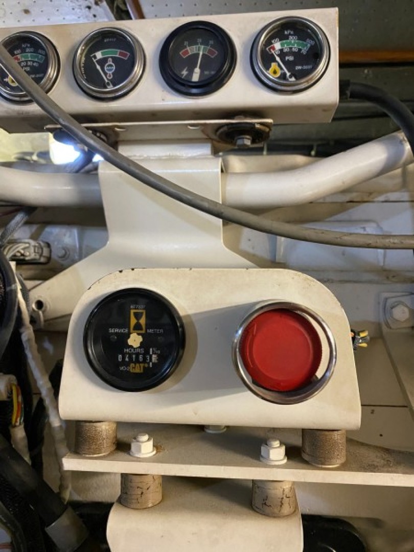 Grand Alaskan-64 Pilothouse 1999-SOFT TOUCH Fort Lauderdale-Florida-United States-Hobbs Meter Starboard-2184005 | Thumbnail