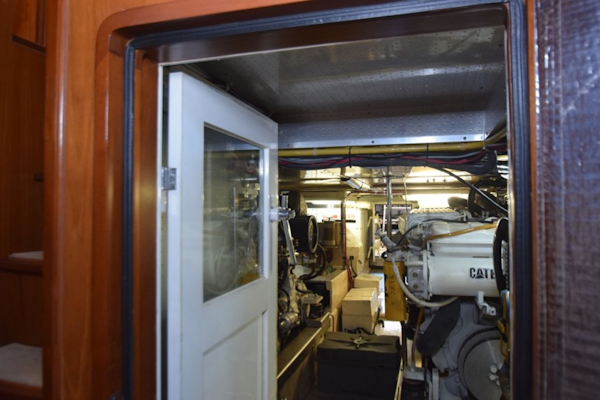 Grand Alaskan-64 Pilothouse 1999-SOFT TOUCH Fort Lauderdale-Florida-United States-Engine Room Entrance-2184000