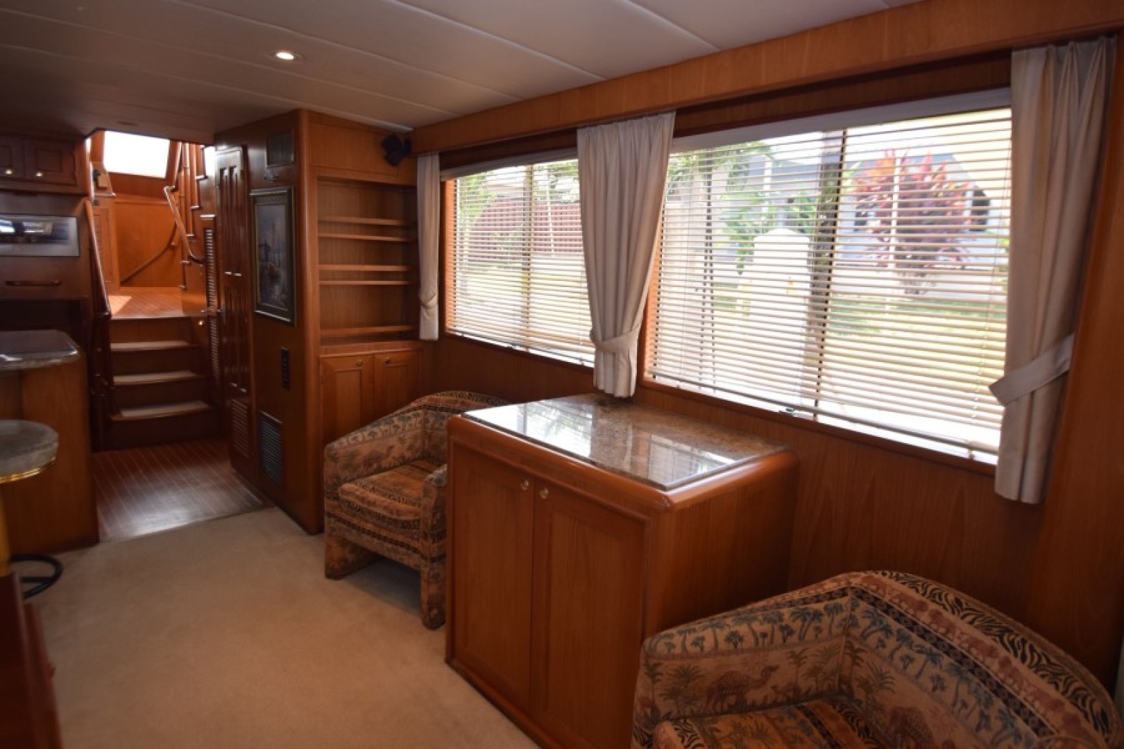 Grand Alaskan-64 Pilothouse 1999-SOFT TOUCH Fort Lauderdale-Florida-United States-Starboard Side View Salon-2183980 | Thumbnail