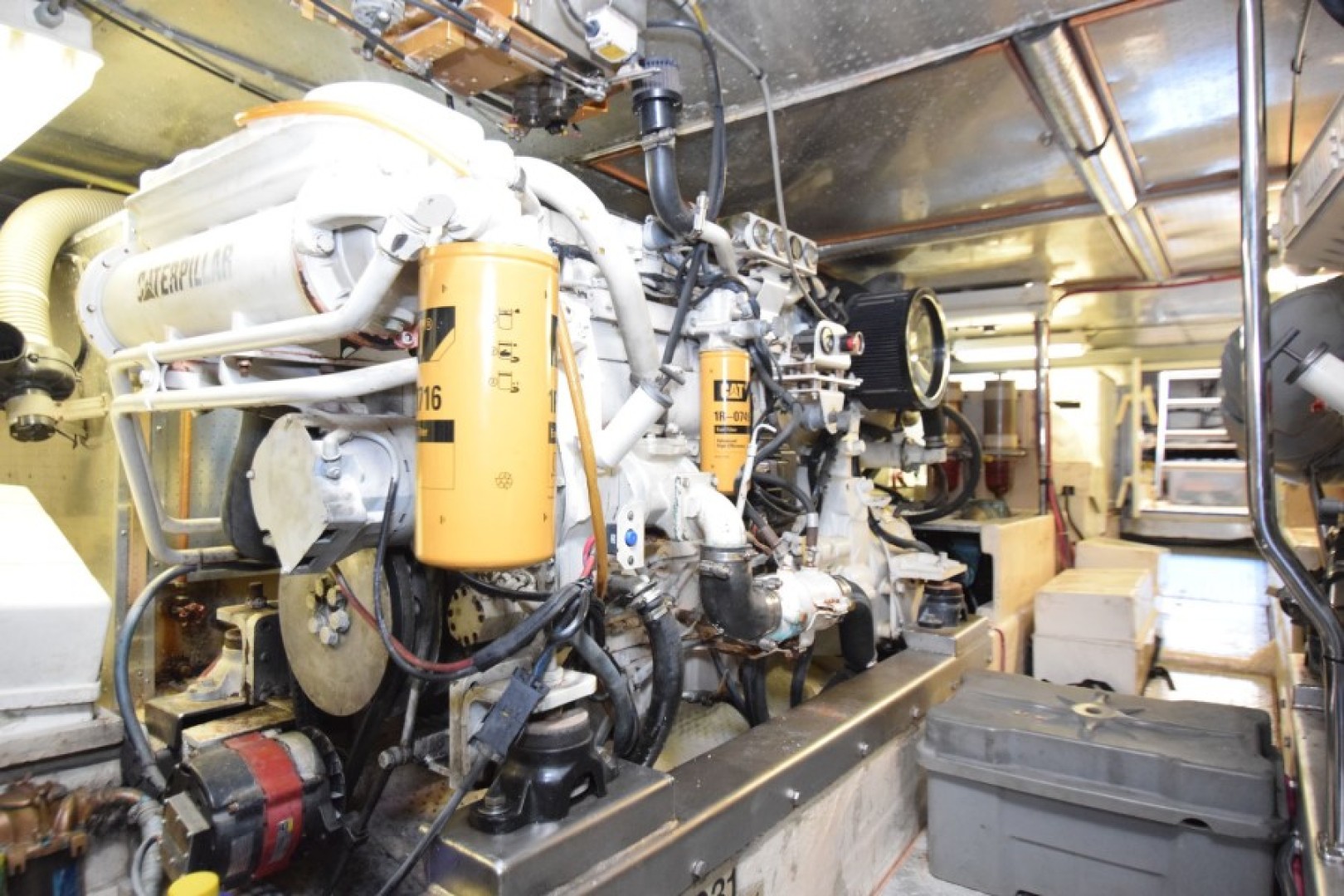 Grand Alaskan-64 Pilothouse 1999-SOFT TOUCH Fort Lauderdale-Florida-United States-Starboard Engine-2184003 | Thumbnail