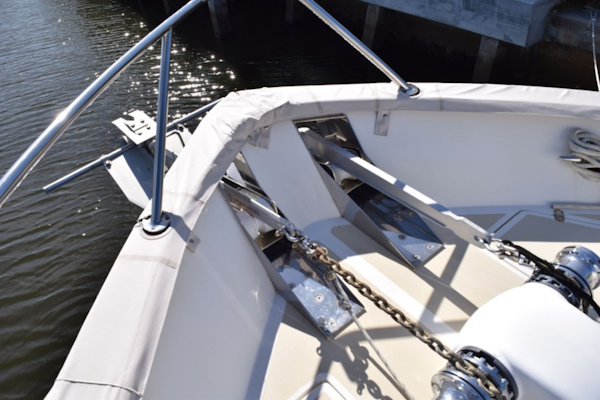 Grand Alaskan-64 Pilothouse 1999-SOFT TOUCH Fort Lauderdale-Florida-United States-Anchor Detail-2183991