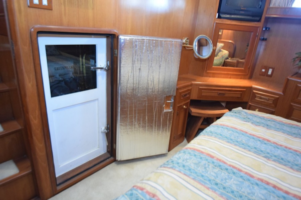 Grand Alaskan-64 Pilothouse 1999-SOFT TOUCH Fort Lauderdale-Florida-United States-Master Stateroom Entry To Engine Room-2183986