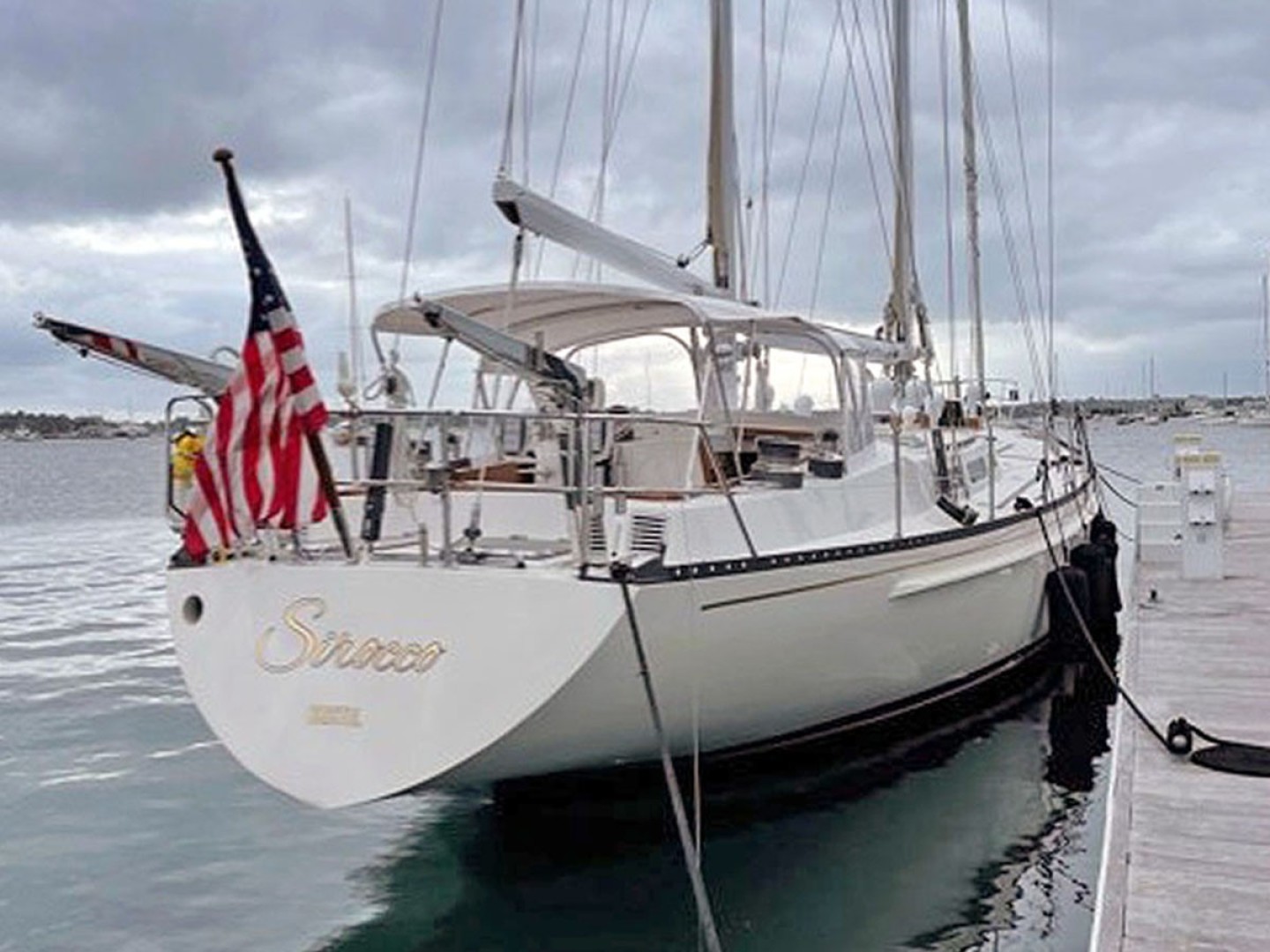 Alden-Palmer Johnson 78 1984-SIROCCO Somerset-Massachusetts-United States-Transom-2251574 | Thumbnail