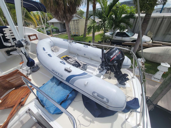 Kadey-Krogen-Trawler 1999-LINDA K Stuart-Florida-United States-Highfield RIB and 9.9HP Suzuki OB-2476057