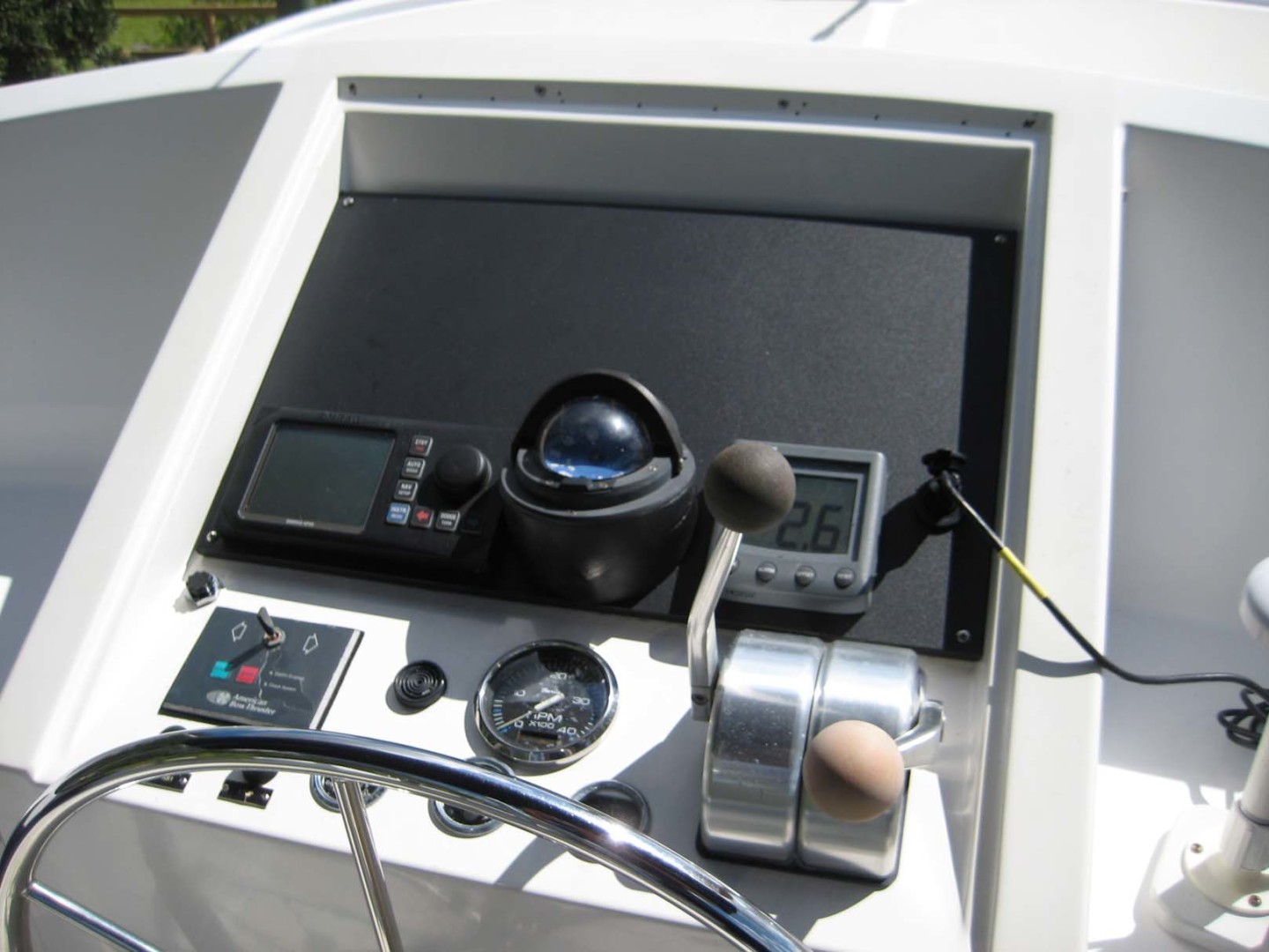 Kadey-Krogen-Trawler 1999-LINDA K Stuart-Florida-United States-Flybridge Instrumentation and Controls-2476041 | Thumbnail