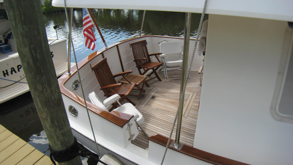Kadey-Krogen-Trawler 1999-LINDA K Stuart-Florida-United States-Stern Starboard Entry-2476031