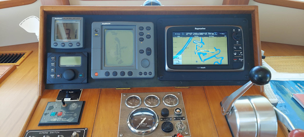 Kadey-Krogen-Trawler 1999-LINDA K Stuart-Florida-United States-Navigation Panel-2476007