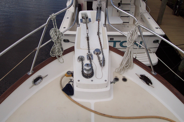 Kadey-Krogen-Trawler 1999-LINDA K Stuart-Florida-United States-Bow Pulpit-2476036