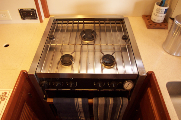 Kadey-Krogen-Trawler 1999-LINDA K Stuart-Florida-United States-Galley Propane Stove and Oven-2476003