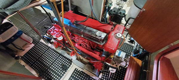 Kadey-Krogen-Trawler 1999-LINDA K Stuart-Florida-United States-Engine to Port-2476025