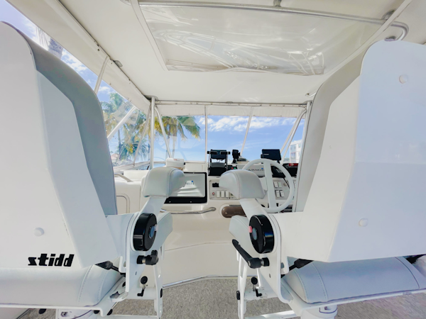 Sea Ray-Sedan Bridge 1995-Paradise II Naples-Florida-United States-Stidd Helm Chairs-2603418