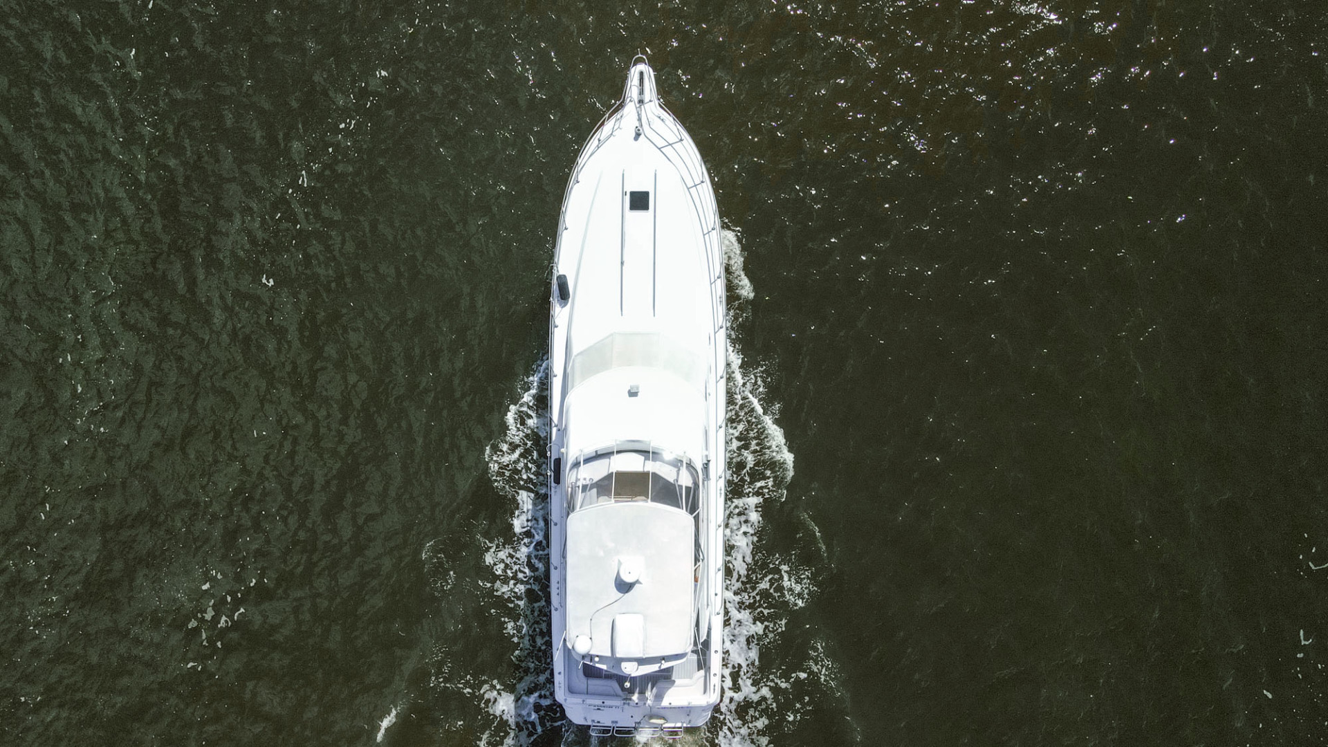 Sea Ray-Sedan Bridge 1995-Paradise II Naples-Florida-United States-Overhead View-2603436 | Thumbnail