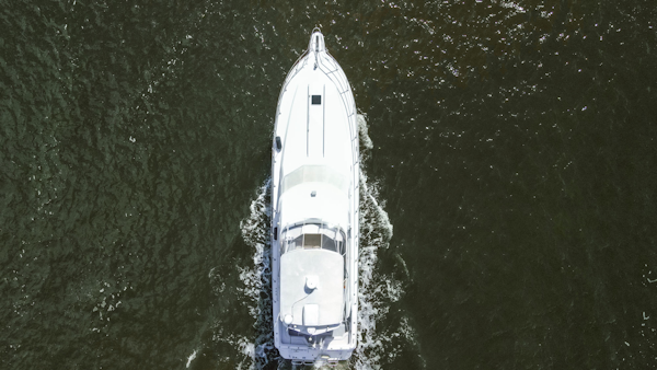 Sea Ray-Sedan Bridge 1995-Paradise II Naples-Florida-United States-Overhead View-2603436