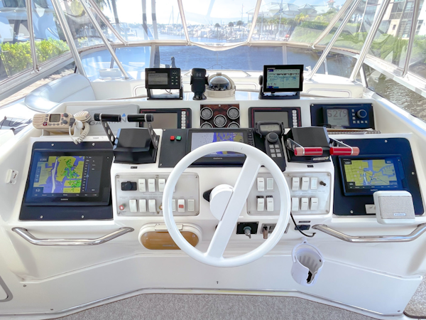Sea Ray-Sedan Bridge 1995-Paradise II Naples-Florida-United States-Helm-2603414