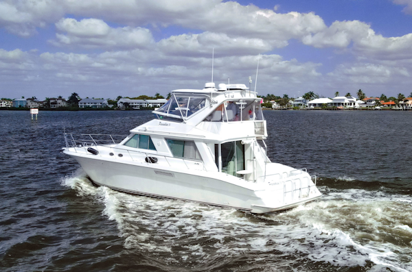 Sea Ray-Sedan Bridge 1995-Paradise II Naples-Florida-United States-Port Aft-2603431