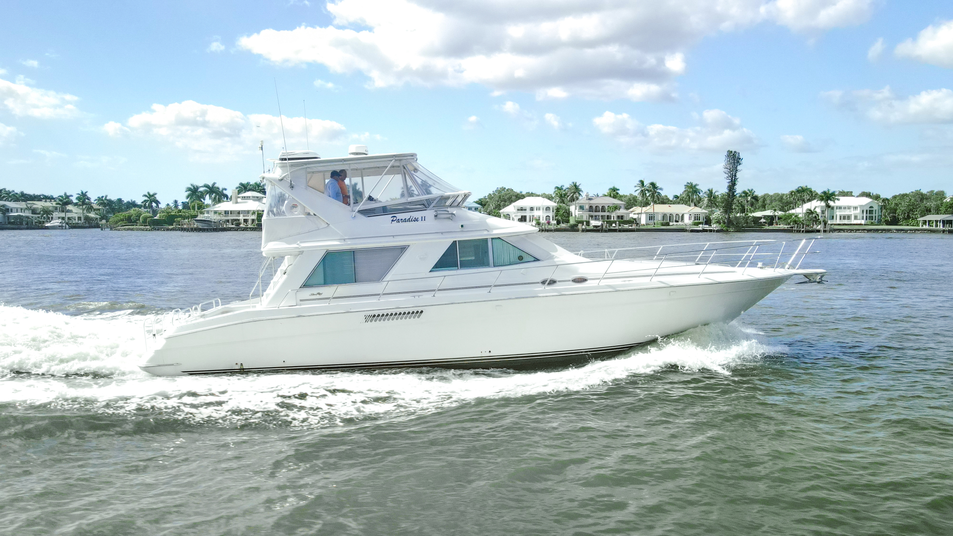 Sea Ray-Sedan Bridge 1995-Paradise II Naples-Florida-United States-Main Profile-2779435 | Thumbnail