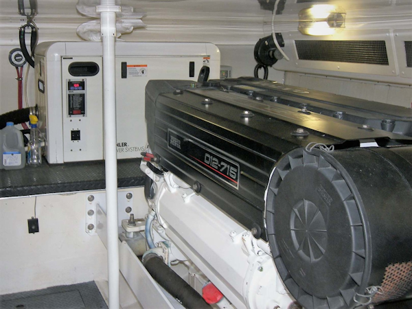 Silverton-48 Convertible 2005-About Time Sarasota-Florida-United States-Starboard and Generator-2750029