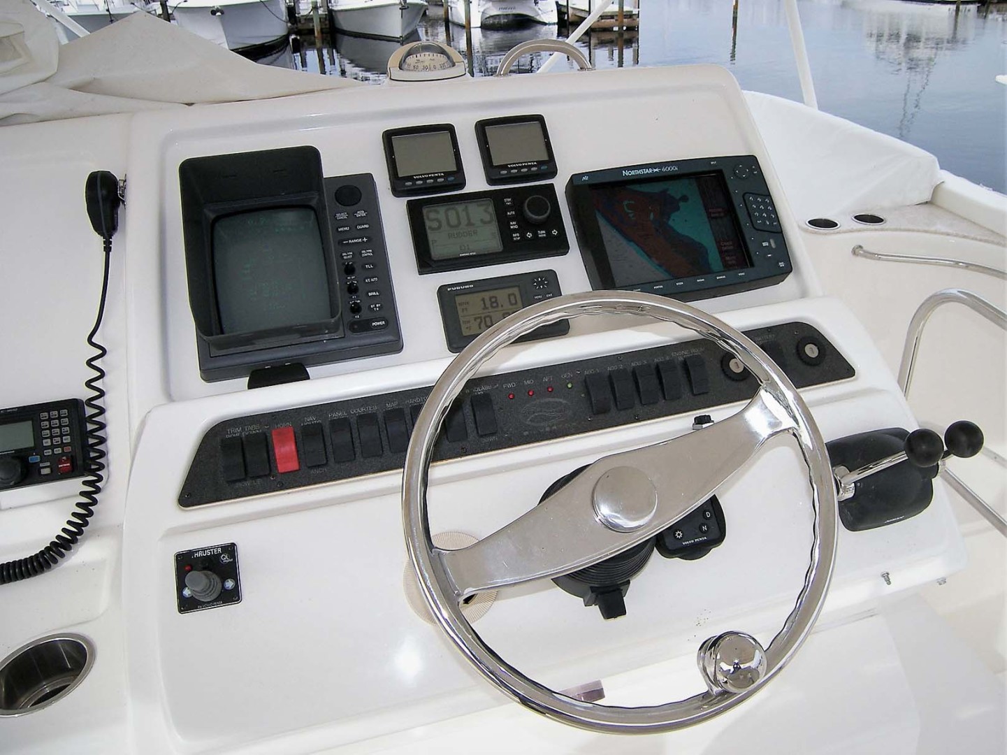 Silverton-48 Convertible 2005-About Time Sarasota-Florida-United States-Helm-2750024 | Thumbnail