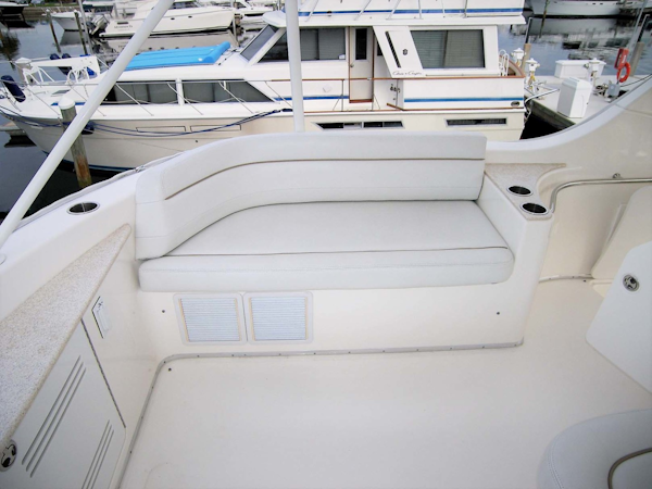 Silverton-48 Convertible 2005-About Time Sarasota-Florida-United States-Bridge Seating Starboard-2750026