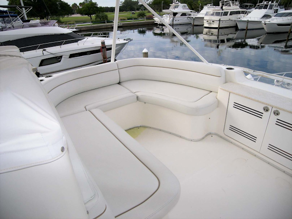 Silverton-48 Convertible 2005-About Time Sarasota-Florida-United States-Bridge Seating Port-2750025