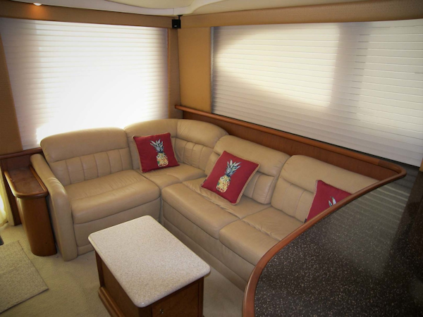 Silverton-48 Convertible 2005-About Time Sarasota-Florida-United States-Salon Pull Out Couch-2750015