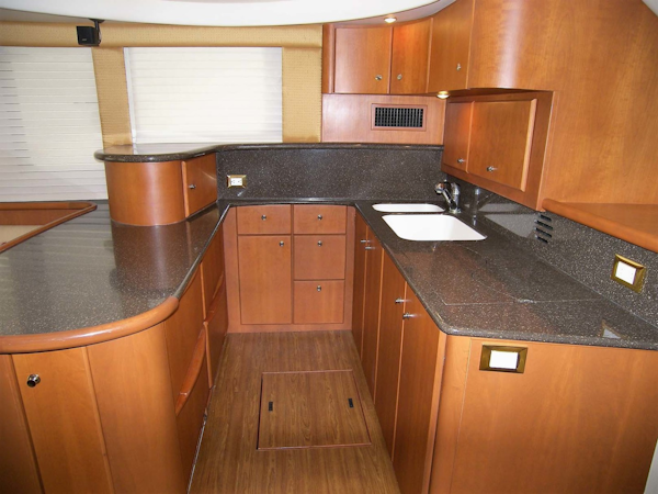 Silverton-48 Convertible 2005-About Time Sarasota-Florida-United States-Galley-2750017