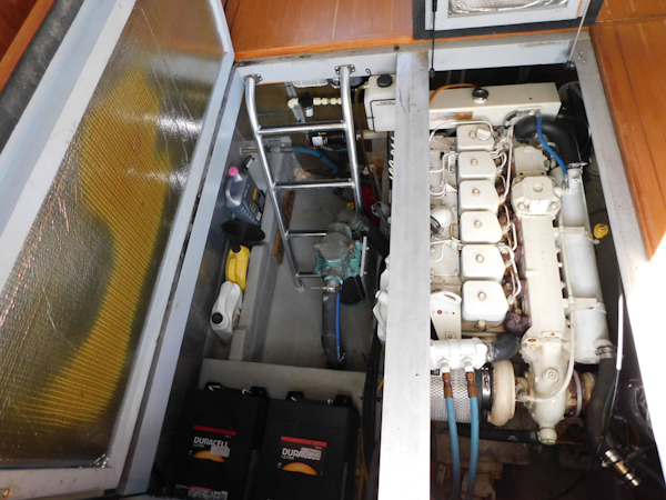 Mainship-390 Trawler 2001-Penguins Paradise Merritt Island-Florida-United States-Engine Photos-3153991