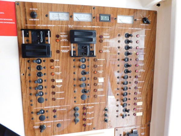 Mainship-390 Trawler 2001-Penguins Paradise Merritt Island-Florida-United States-Electrical Panel-3153963