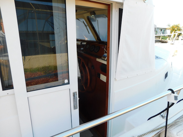 Mainship-390 Trawler 2001-Penguins Paradise Merritt Island-Florida-United States-Lower Helm Entry Door-3153978