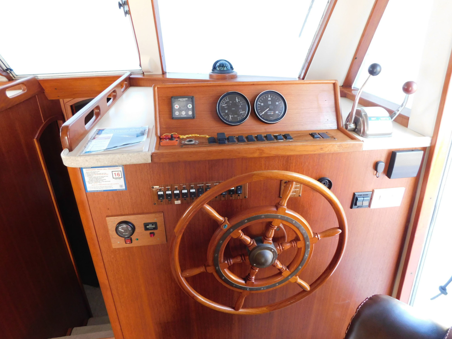 Mainship-390 Trawler 2001-Penguins Paradise Merritt Island-Florida-United States-Lower Helm-3153962 | Thumbnail