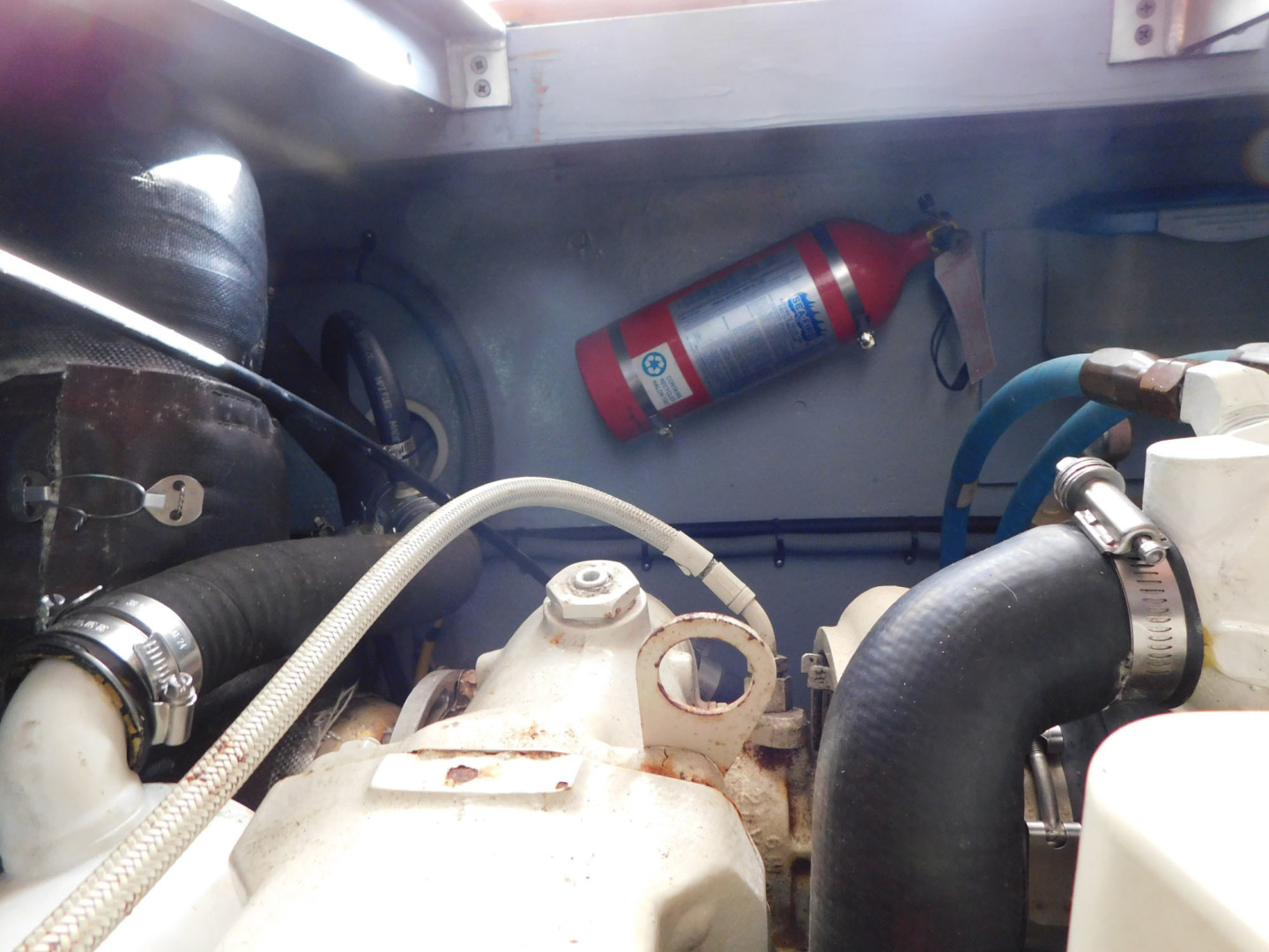 Mainship-390 Trawler 2001-Penguins Paradise Merritt Island-Florida-United States-Fire Suppression System-3153992 | Thumbnail