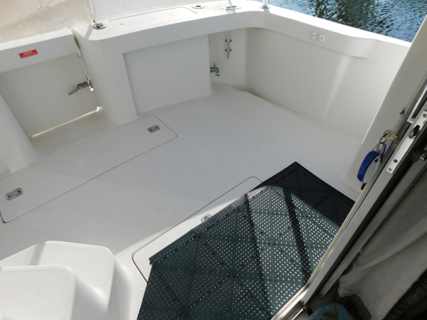 Mainship-390 Trawler 2001-Penguins Paradise Merritt Island-Florida-United States-Aft Stairs-3153987