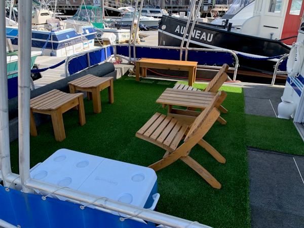 Lakeview-Houseboat 2006-Paradise Found Providence-Rhode Island-United States-Bow Seating-3162109