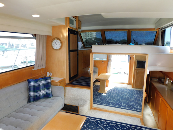 Navigator-4200 Classic Pilothouse 1997 -Melbourne-Florida-United States-Main Salon  360 Degree Panoramic View From Surrounding Windows-3166520